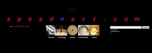 speed of art website