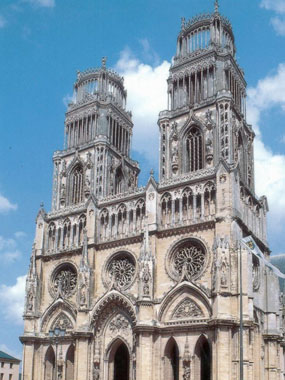 Cathedral Saint-Croix in Orleans