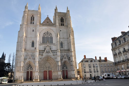 The Cathedral of St. Peter and St. Paul in Nantes