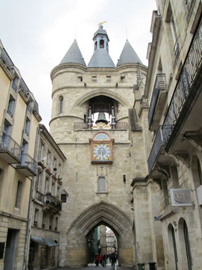 The Grosse Cloche Clock in Bordeaux
