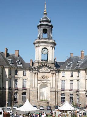 La Place de La Mairie in Rennes