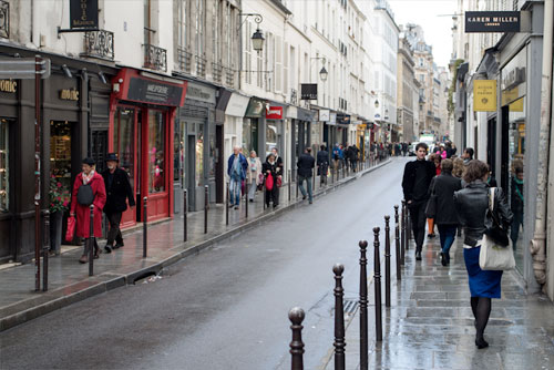 Le Marais in Paris