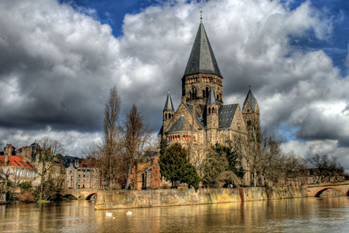 Le Temple Neuf in Metz