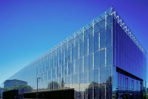 Lentos Art Museum in Linz