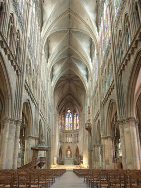 The Cathedral of Saint Etienne in Metz