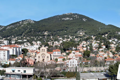 Mont Faron in Toulon