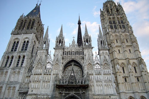 Notredame Cathedral in Rouen