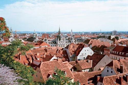 The Old Town in Graz