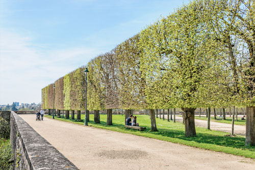 Parc de Blossac in Poitiers