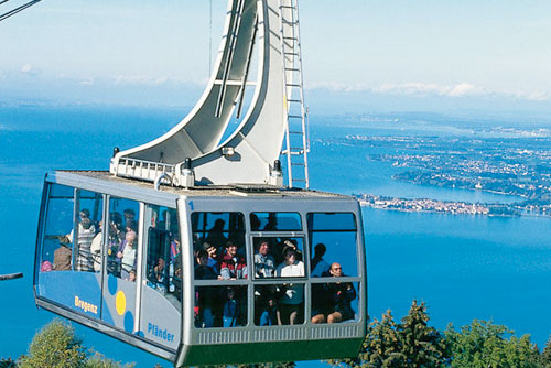 Pfaenderbahn Cable Car in Bregenz