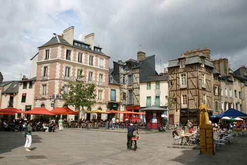 Place des Lices in Rennes
