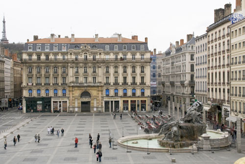 Place des Terreaux in Lyon