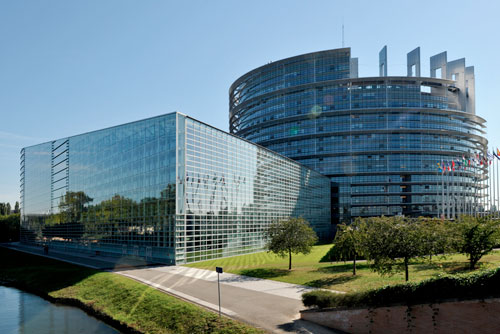 European Parliament in Strasbourg