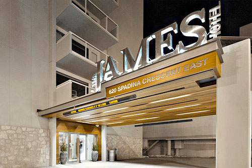 The James Hotel in Saskatoon