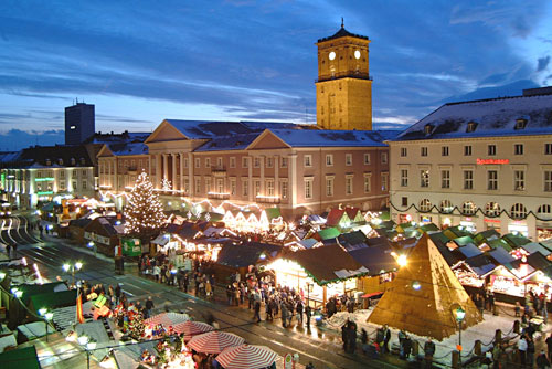 Weihnachtsmarkt in Karlsruhe