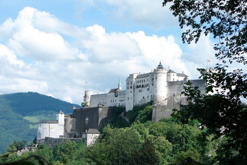 Hohensalzburg Castle in Salzburg