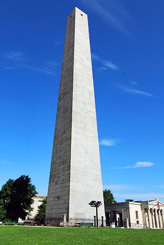 Bunker Hill Monument in Boston