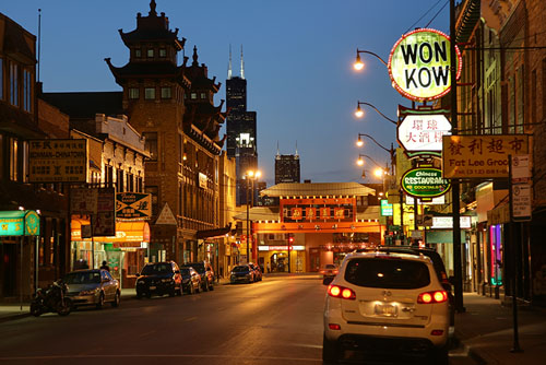 Chinatown in Chicago