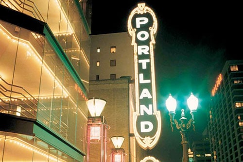 Street Signs in Portland, Oregon