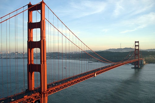 Golden Gate Bridge in San Francsico