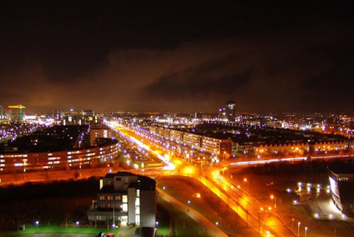 Almere City at Night