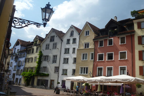 Arcas Square in Chur