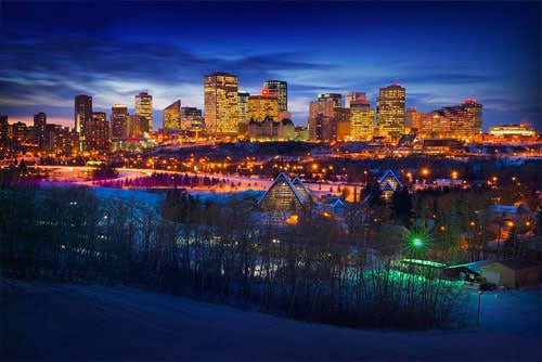 Edmonton at Night