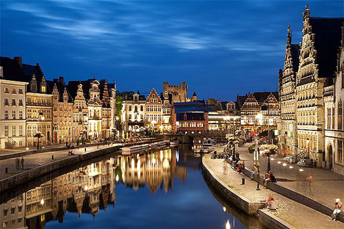 Gent at Night