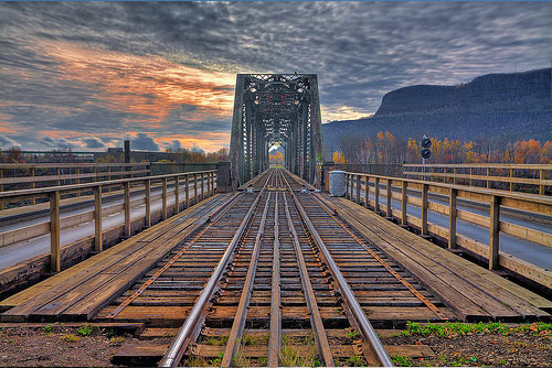 James Street Swing Bridge in Thunder Bay