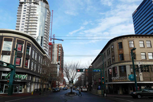 On the Up & Up – 104th Street in Edmonton