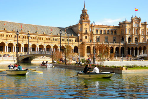 Plaza de España in Seville