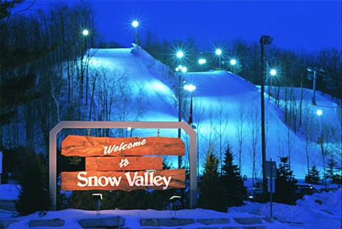 Snow Valley in Barrie
