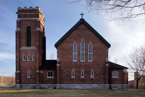 St. George's Anglican Church & Graveyard in Sydney, NS