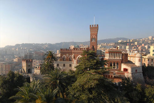 Albertis Castle in Genova