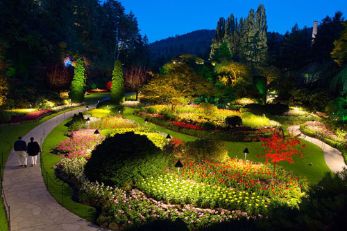 Butchart Gardens in Victoria