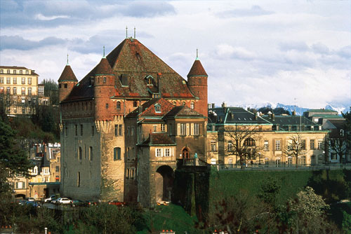 Chateau Saint Maire in Lausanne