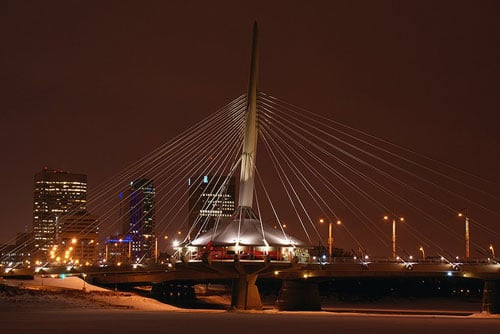 Esplanade Riel in Winnipeg