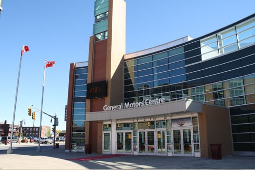 General Motors Centre in Oshawa