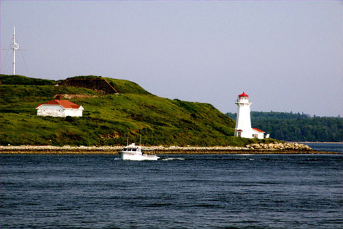 Georges Island in Halifax