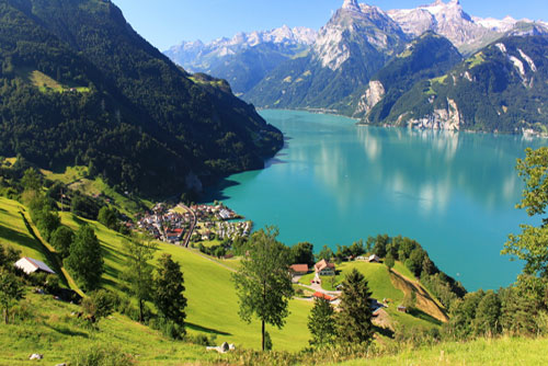 Lake in Lucerne