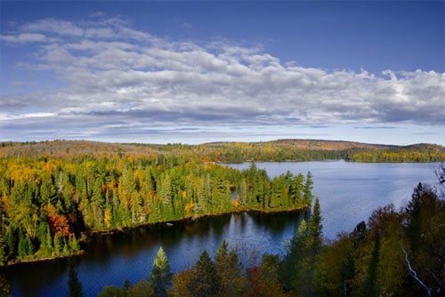 Lake Wanapitei in Sudbury