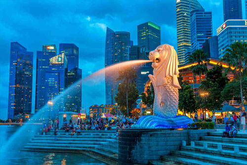 Merlion Park Singapore