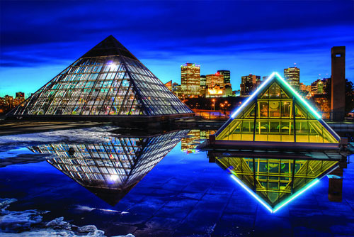 Muttart Conservatory in Edmonton