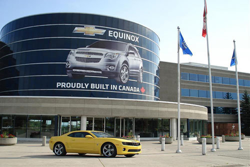 Oshawa Car Assembly in Oshawa