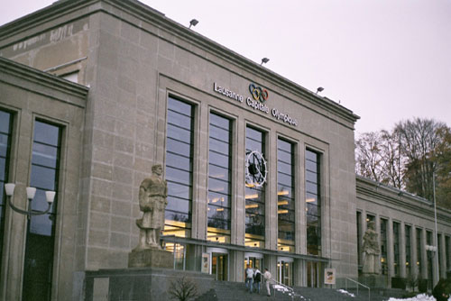 Palais de Beaulieu in Lausanne Switzerland