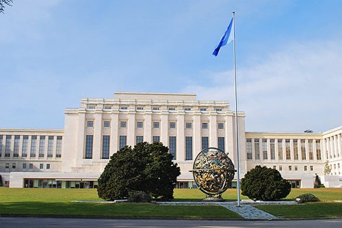 Palais des Nations in Geneva