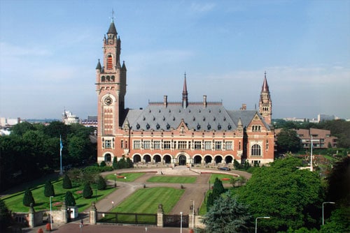 Peace Palace in The Hague