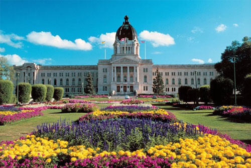 Saskatchewan Legislative Building in Regina