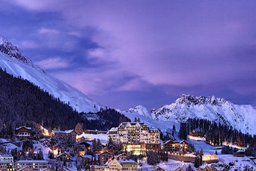 ST. MORITZ at Night