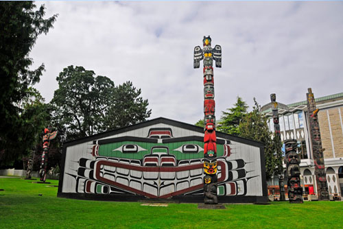 Thunderbird Park in Victoria